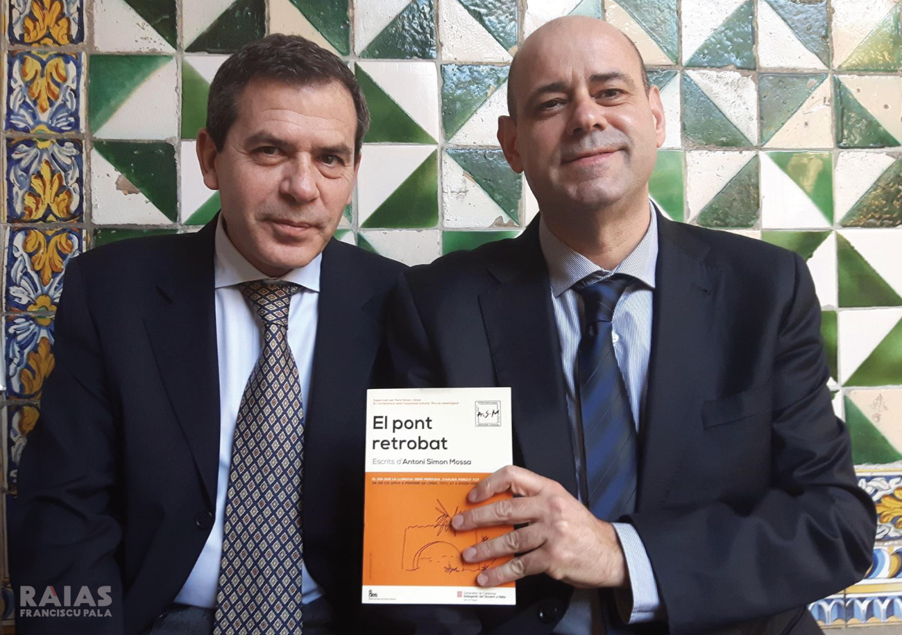 Pietro Simon e Joan-Elies Adell Pitarch presentano El Pont Retrobat a Barcellona