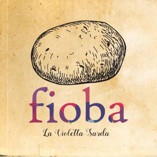 Logo di Fioba, patate viola sarde