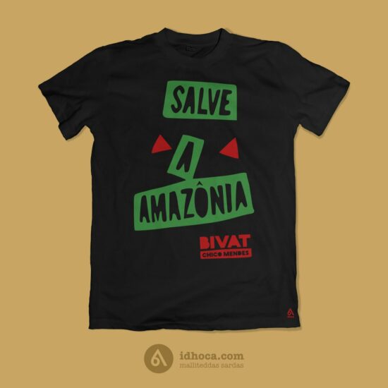 Chico Mendes Maglietta Tshirt Amazzonia